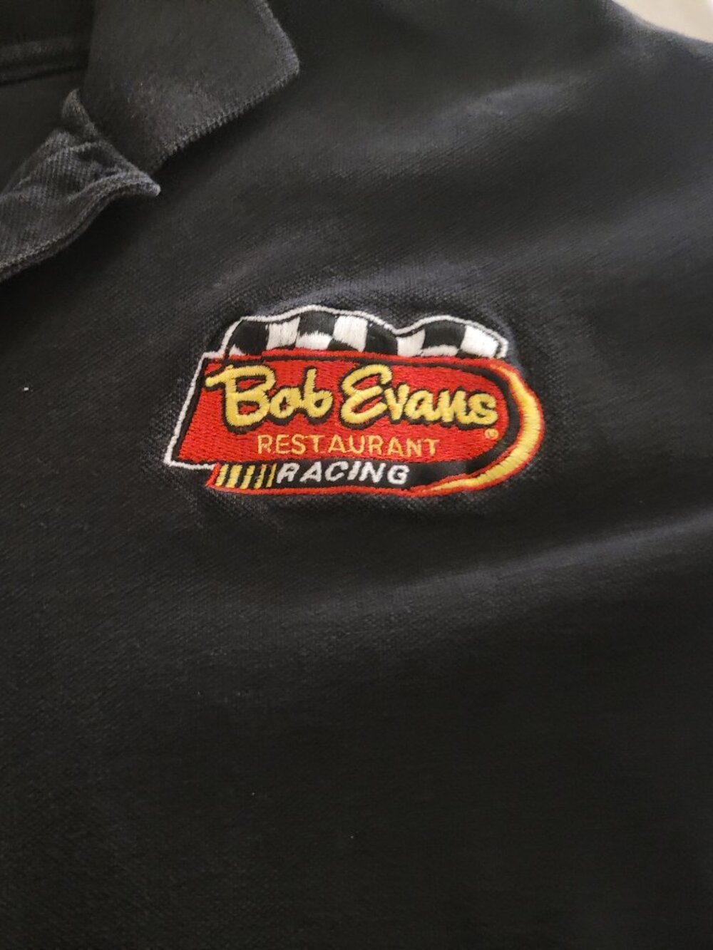 Bob Evans Racing Polo Shirt | Randy LaJoie Printed Signature | NASCAR